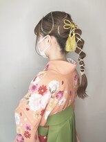 ジェイエルビー(JLB)&nbsp;【JLB・yuko】卒業式×ロープ編みヘアセット