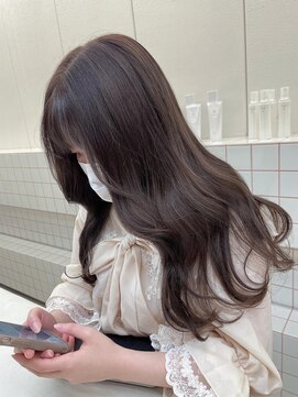 リル(re'll) 《花屋併設》ショコラカラー［酸性ストレート/ヘアセット]