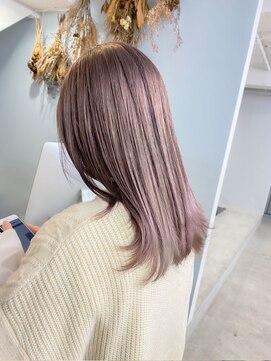 ワルム(warme) ラベンダーグレージュカラー