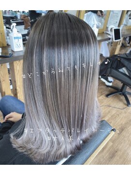 ルッカヘアガーデン バイ ラッシュゴールド(RUCCA HAIR GARDEN by LUSH GOLD) エアタッチバレイヤージュ