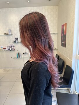 ヘアアンドビューティー クアトロ 戸祭店(QUATRO) バレイヤージュ