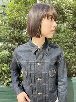 ビュートリアム265(BEAUTRIUM 265)&nbsp;ミニボブ/ボブ/切りっぱなしボブ/暗髪ボブ/20代30代40代/銀座