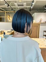 リコ(RICO)&nbsp;umbrella  colour × navy  colour × mini bob