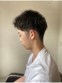 MEN'SHAIRアッシュブラックベリーショートダークアッシュ