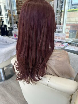 ウィル 梅田店(WiLL) トレンドカシスピンクカラー