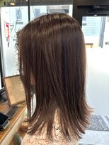 リュンヌ 門前仲町(lune)&nbsp;★似合わせカットグレーベージュ髪質改善インナーカラー前髪