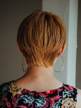 エクファ ヘア リゾート 大津 瀬田店(ex-fa hair resort) 夏ウエットヘアオリーブベージュデザインカラーレイヤーカット