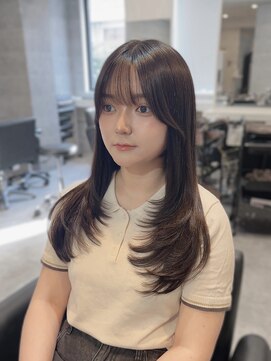 ベル(BEL) 【韓国風】20代、30代◎内巻きハイレイヤーカット