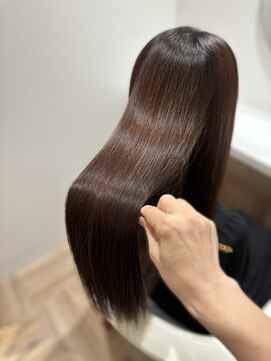 ヘアメディカルサロン 福岡 【髪質改善】ストレートロング