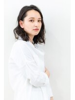 ブランロール 中目黒店(Blanl'or)&nbsp;大人ガーリー/ダークアッシュ/似合わせカット/レイヤーカット