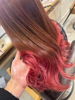 アース 鹿児島天文館店(HAIR&MAKE EARTH)&nbsp;ピンク系グラデーションカラー！！