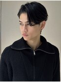 ニュアンスパーマ波巻きパーマスパイラルパーマダウンパーマ黒髪