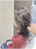 【Feria渋谷】バレイヤージュ/ハイライト/グレージュ