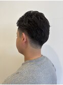 ニュアンスツーブロックショート