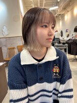 ラック 津田沼(LUCK)&nbsp;シルバーベージュダブルカラーインナーカラーケアブリーチ