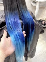 アールプラスヘアサロン(ar+ hair salon)&nbsp;【ブルーグラデーション】