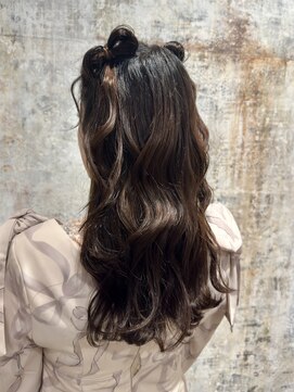 エルメ(Elme) お呼ばれヘアに♪リボンアレンジ☆【河崎】