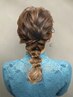 【早朝ヘアセット/土日限定/8～9時早朝料金込】ブライダルヘアセット￥4500