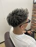 【男らしさを最大限に】メンズカット+メッシュ+シェービング￥11000～