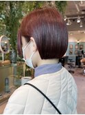 くびれヘア/アプリコットオレンジ/髪質改善/縮毛矯正/前髪/大宮