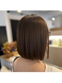 【縮毛矯正・イルミナカラー】さらつやスタイル