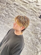 スマイルヘアー 大森店(Smile hair) センターパート×ウルフカット