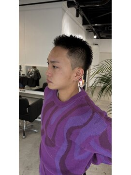 メンズサロン キング 高槻店(Men’s salon K!ng) 波巻きツイストスパイラルパーマ/フェザーパーマ/眉毛/メンズ