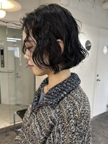 tohka 切りっぱなしボブ/ボブパーマ/ニュアンスパーマ/