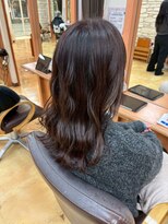 ヒラトヤ 肴町店 大人可愛い艶カラーゆるふわフレンチガーリー似合わせカット