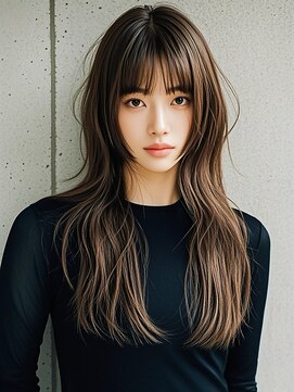 エイチ ウルフカット 大阪梅田(811) ハイライトクラゲヘアミニボブ成人式パーマミディアム裾カラー