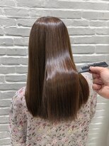 ソワンドブレスセルン 心斎橋(soin de brace cerne)&nbsp;酸性ストレート×髪質改善×ココアベージュ