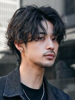 フィフスパーク(fifth PARK)&nbsp;渋谷シャドウパーマ波巻きパーマルーズパーマメンズマッシュ