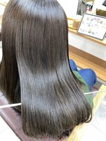 ランプ(Lamp) くびレイヤー グレーベージュ 白髪染め 白髪ぼかし 髪質改善