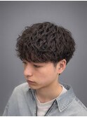【動き強めの無造作ツイストスパイラルパーマ】