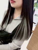 アミリー ひたち野うしく店(Amily)&nbsp;ハイライトバレイヤージュダブルカラーケアブリーチ20代30代