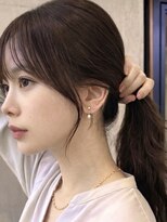 カールム(carlm) 【結んでも可愛い】顔周りカット 薬院/今泉