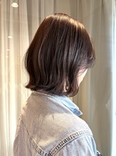 アミリアバイザザ(amiliea by ZA/ZA)&nbsp;立体感たっぷりバイオレットベージュカラー