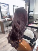 #ラベンダーカラー#ブリーチ#ケアブリーチ