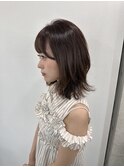 レイヤーカット/イメチェン/ホワイトブロンド/シャドウレイヤー