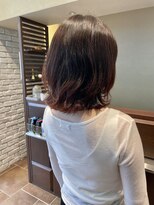 エルサフィロ ヨドヤバシ(el zafiro yodoyabashi) パーマスタイル グラデーションカラー