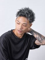 メンズ レオ 南森町店(men's LEO) スパイキーショート×フェード