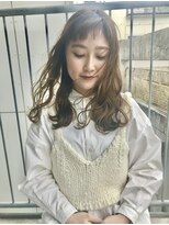 オーセンヘア(AUTHEN.HAIR)&nbsp;（mutsumi.）オン眉*なみウェーブ