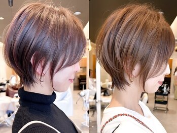 シシ 大宮(She 2.)の写真/大人女性の髪悩みに寄り添う◎白髪ぼかし×髪質改善×美ショートで、品よく若々しい印象へ♪【大宮駅】