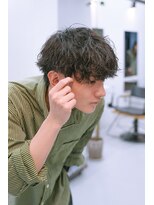 chica men's【11月1日OPEN（予定）】&nbsp;波巻きスパイラルパーマ/マッシュショート