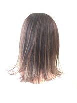 チクロヘアー(Ticro hair) ticro大石 グレ-ジュグラデーション