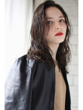 ヘアーアンドメイク フォルス(HAIR&MAKE FORS) 【FORS】西田ゆか　束感＊しっとりウエーブ