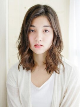 ヘアメイク ナル(hair make nalu) 透け感たっぷりミックスカールスタイル