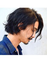 ユノ(juno)&nbsp;大人のミディアムルーズパーマ　（セミウェット）