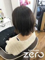 ヘアメイクゼロ 坂戸駅前店(hairmake zero)&nbsp;ゼフィラム　N. 　グレージュブラウン