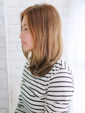 ヘアメイク ナル(hair make nalu) ワンカールロブスタイル